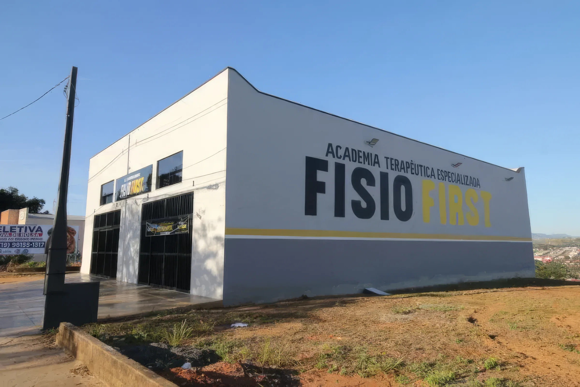 Fachada da Fisio First em Itapira